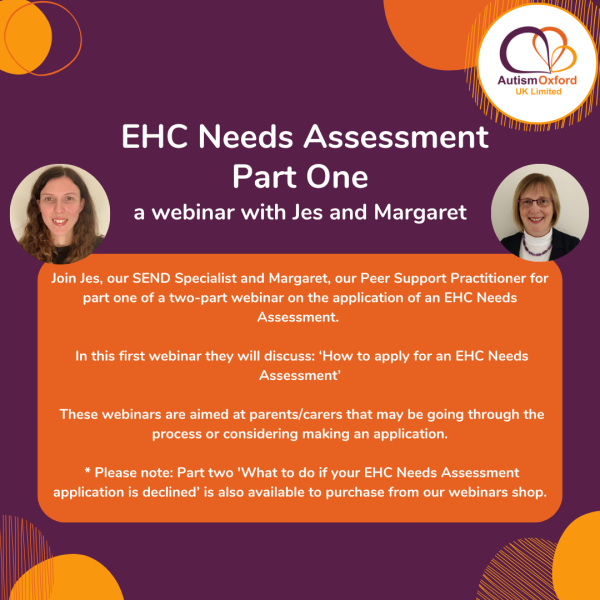 nformation of our EHC Needs Part 1 Webinar Recording.